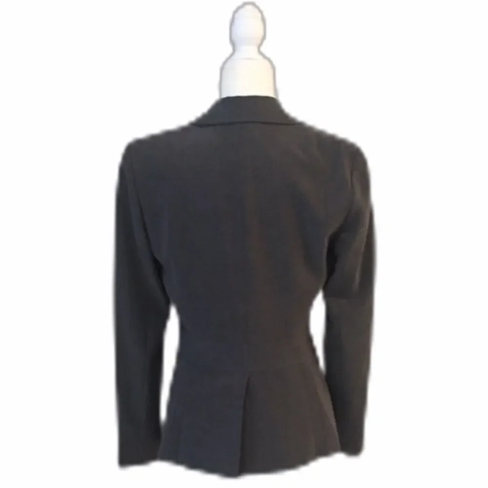 Max Studio Gray Button Blazer - Picture 3 of 8